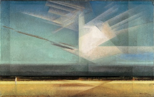 Lyonel Feininger, Bird Cloud, 1926